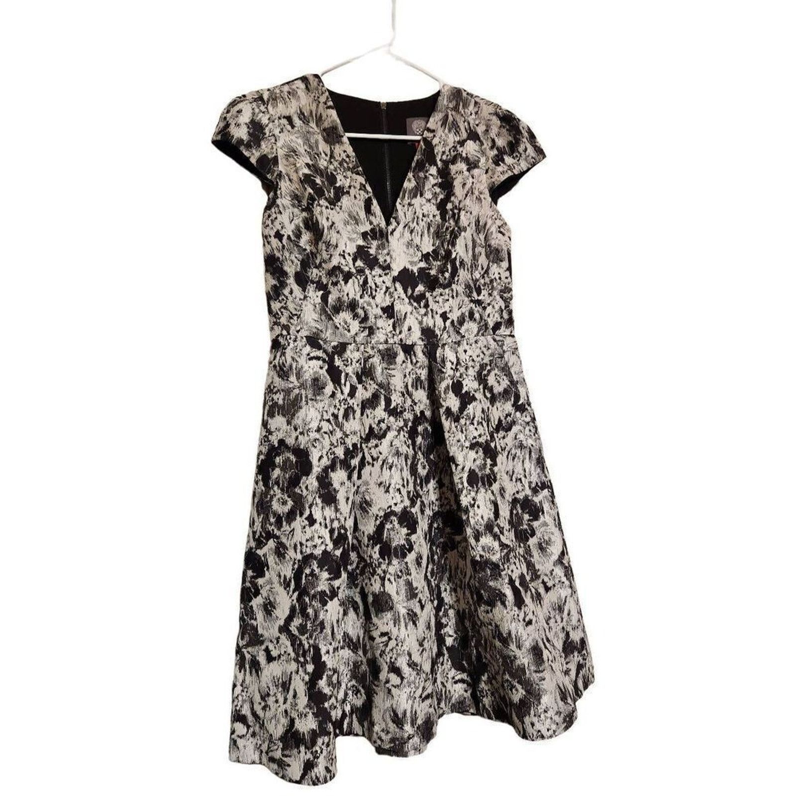 Vince Camuto Vince Camuto dress 2 black and grayish white Size XS / US 0-2 / IT 36-38 - 5 Thumbnail