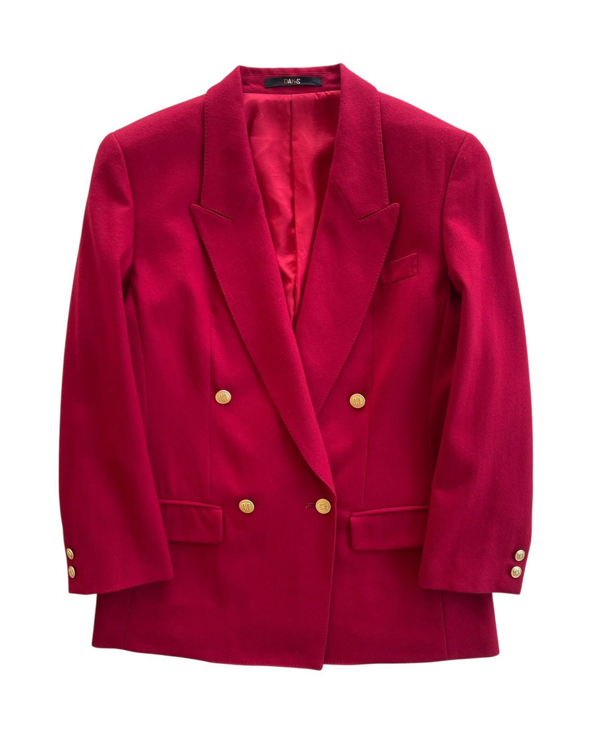 DAKS DAKS Wool Luxury Coat Size M / US 6-8 / IT 42-44 - 1 Thumbnail