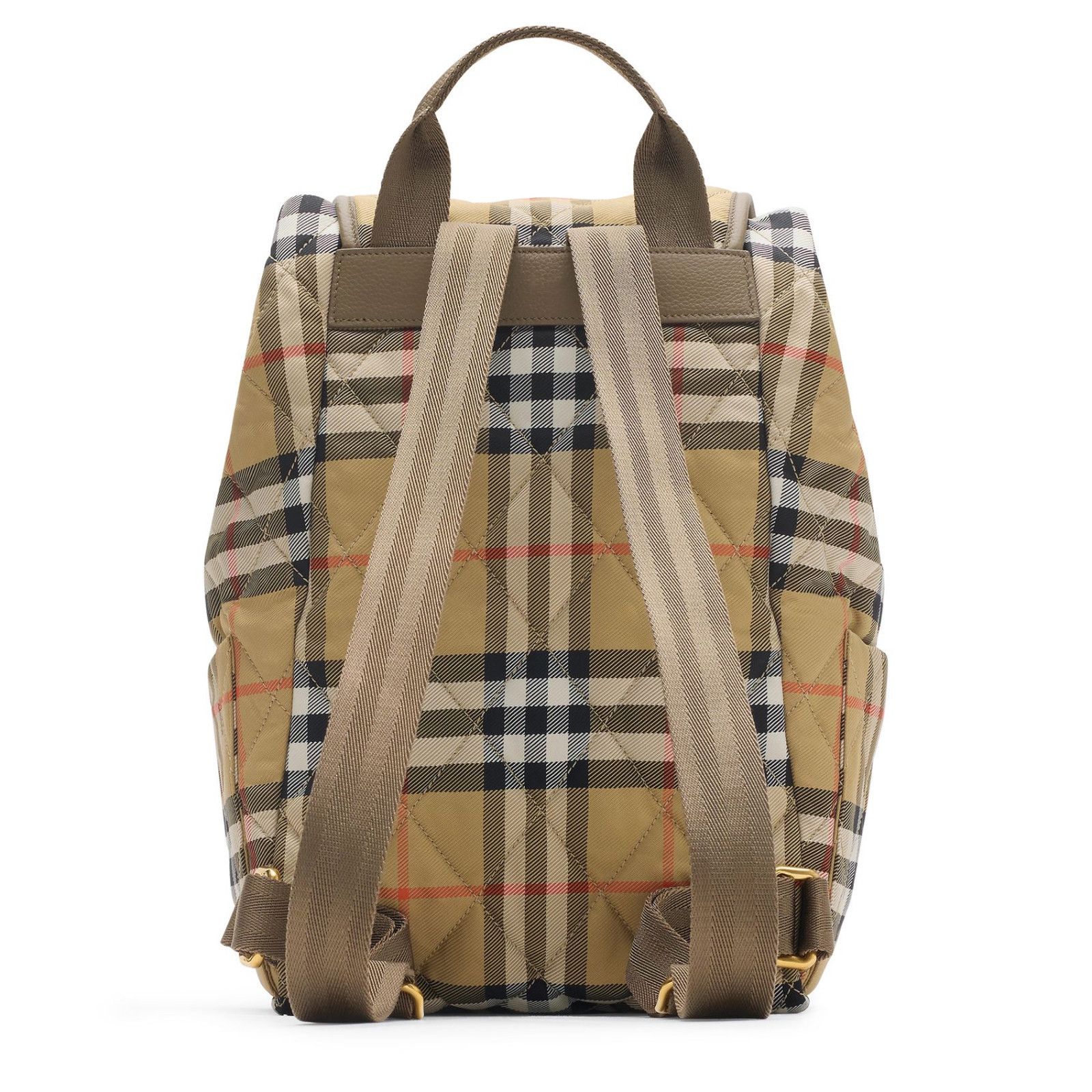 Burberry BURBERRY Horseshoe Beige Backpack New Size ONE SIZE - 2 Thumbnail