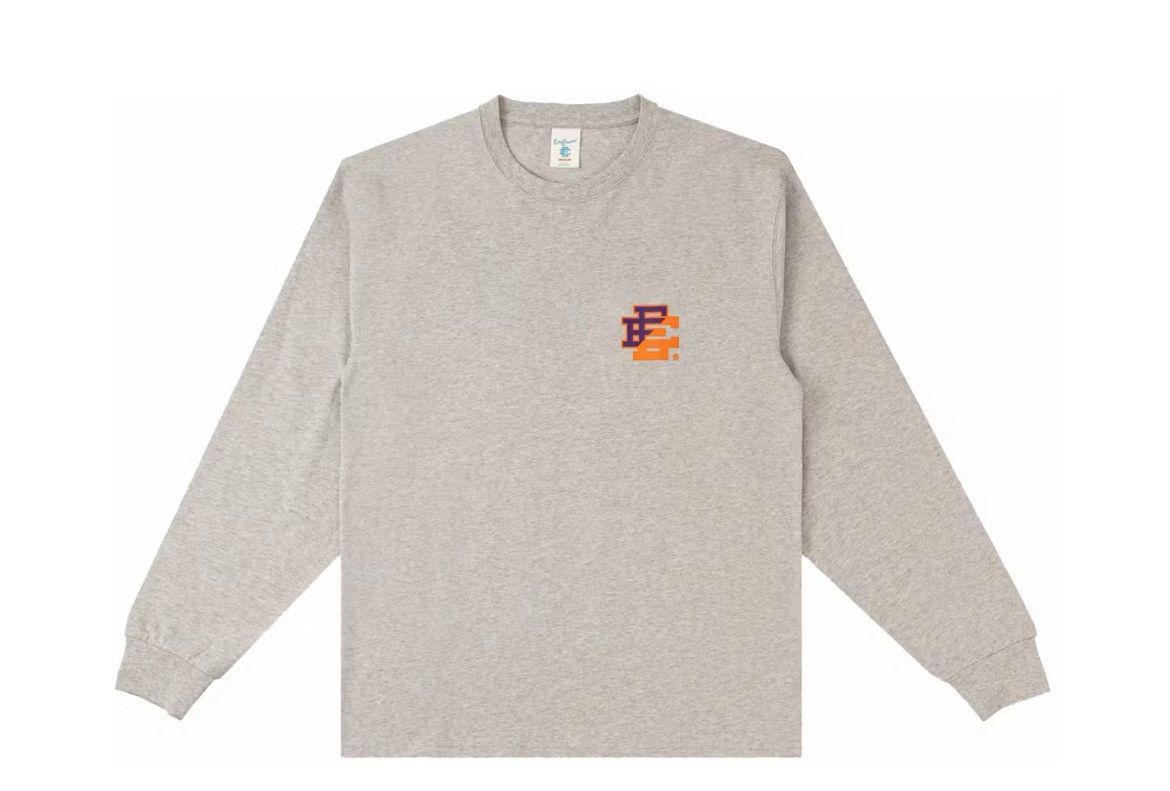 Eric Emanuel Eric Emanuel EE grey w purple & orange long sleeve shirt XL Size US XL / EU 56 / 4 - 1 Thumbnail