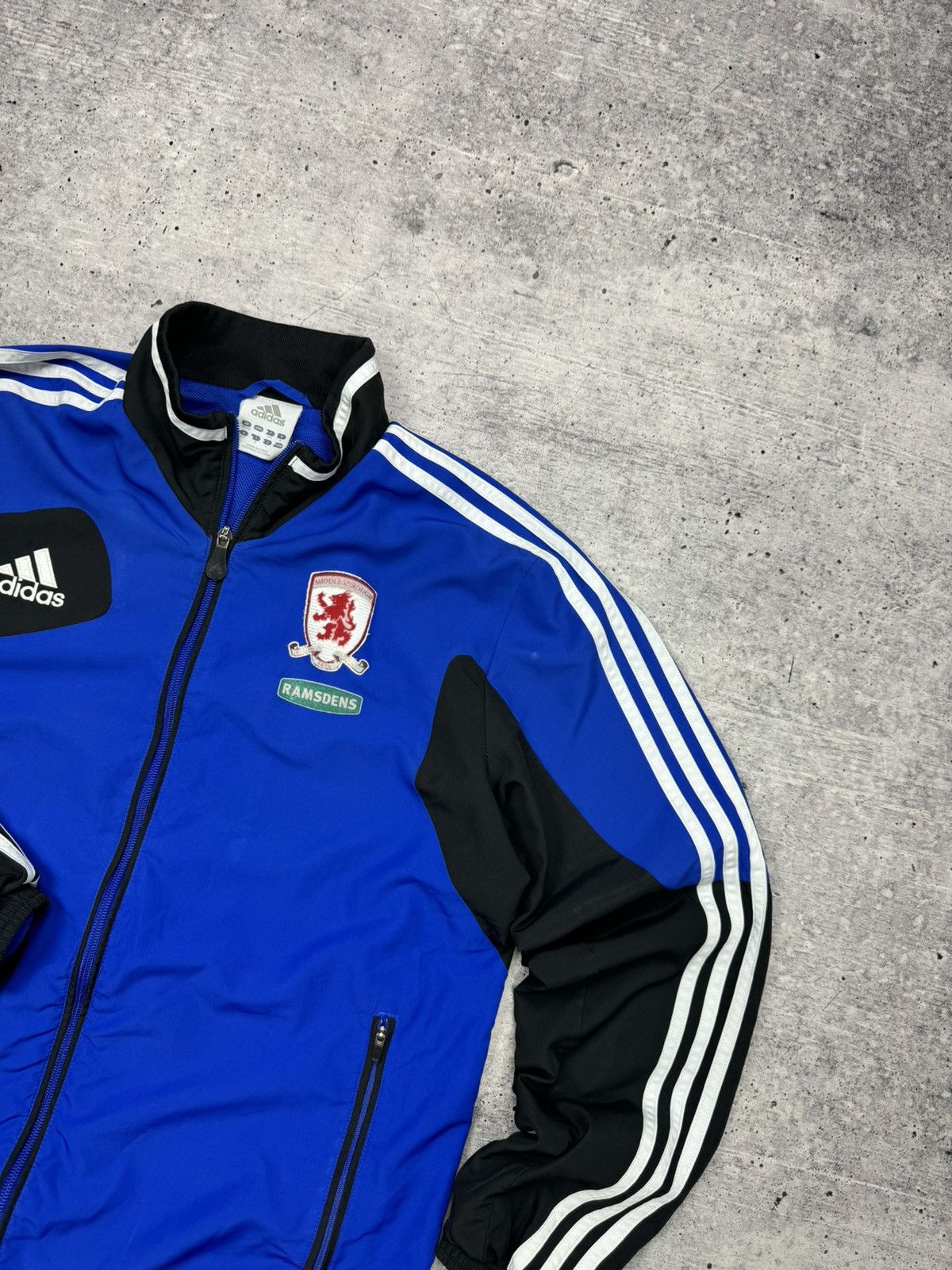 Adidas Vintage Adidas Middlesbrough Soccer Football Fun Top Jacket Size US S / EU 44-46 / 1 - 5 Thumbnail
