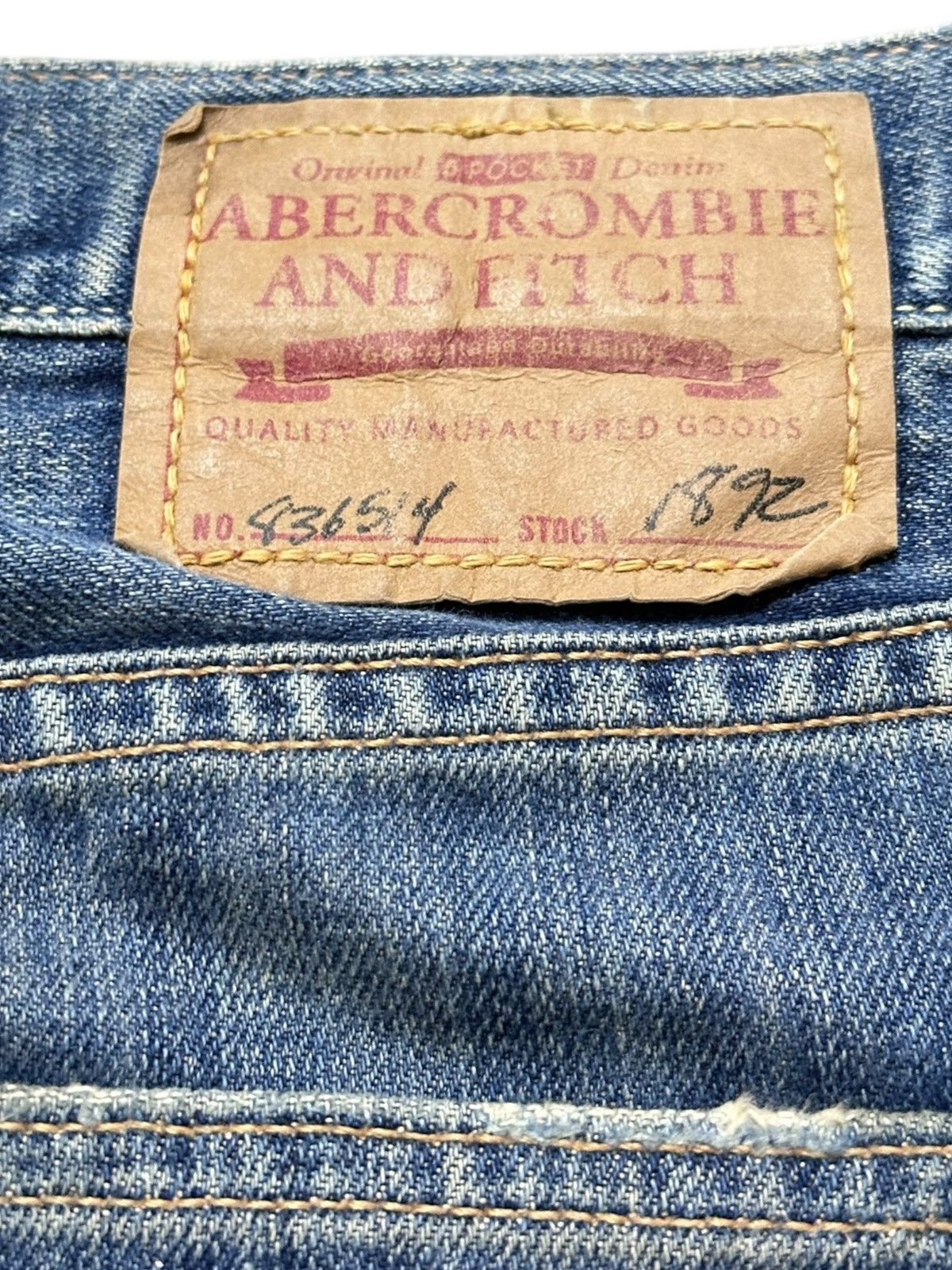 Abercrombie & Fitch Vintage Abercrombie&Fitch Bootcut Mudwash Distressed Denim Size US 36 / EU 52 - 7 Thumbnail