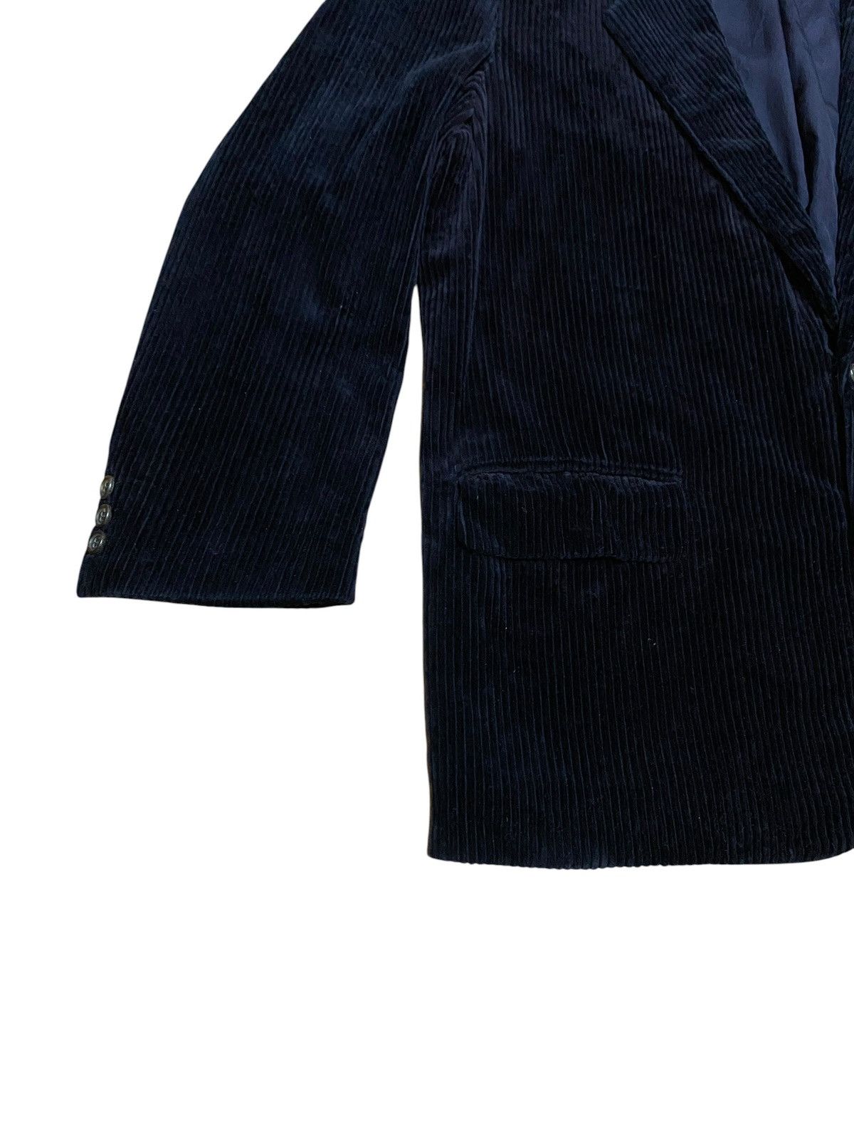 Comme des Garcons Homme Rare Vintage Comme Des Garcons Homme Corduroy Jacket 1988s Size US M / EU 48-50 / 2 - 4 Thumbnail