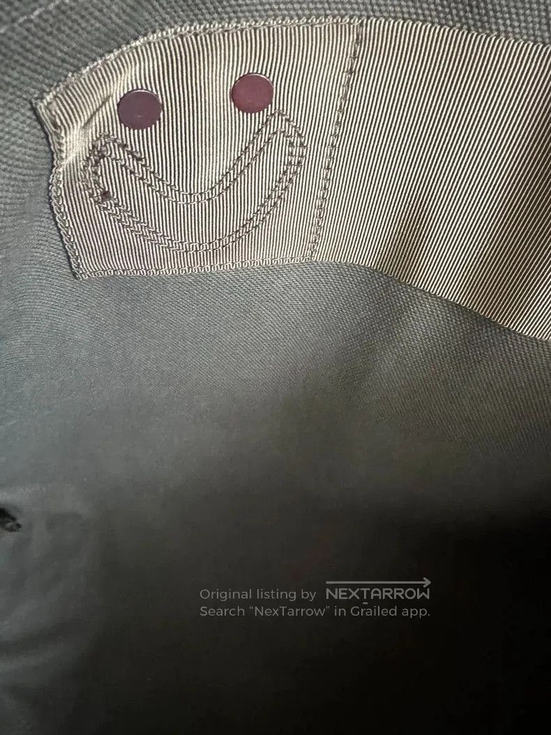 Kapital Kapital Canvas smiling face bag. Size ONE SIZE - 6 Thumbnail