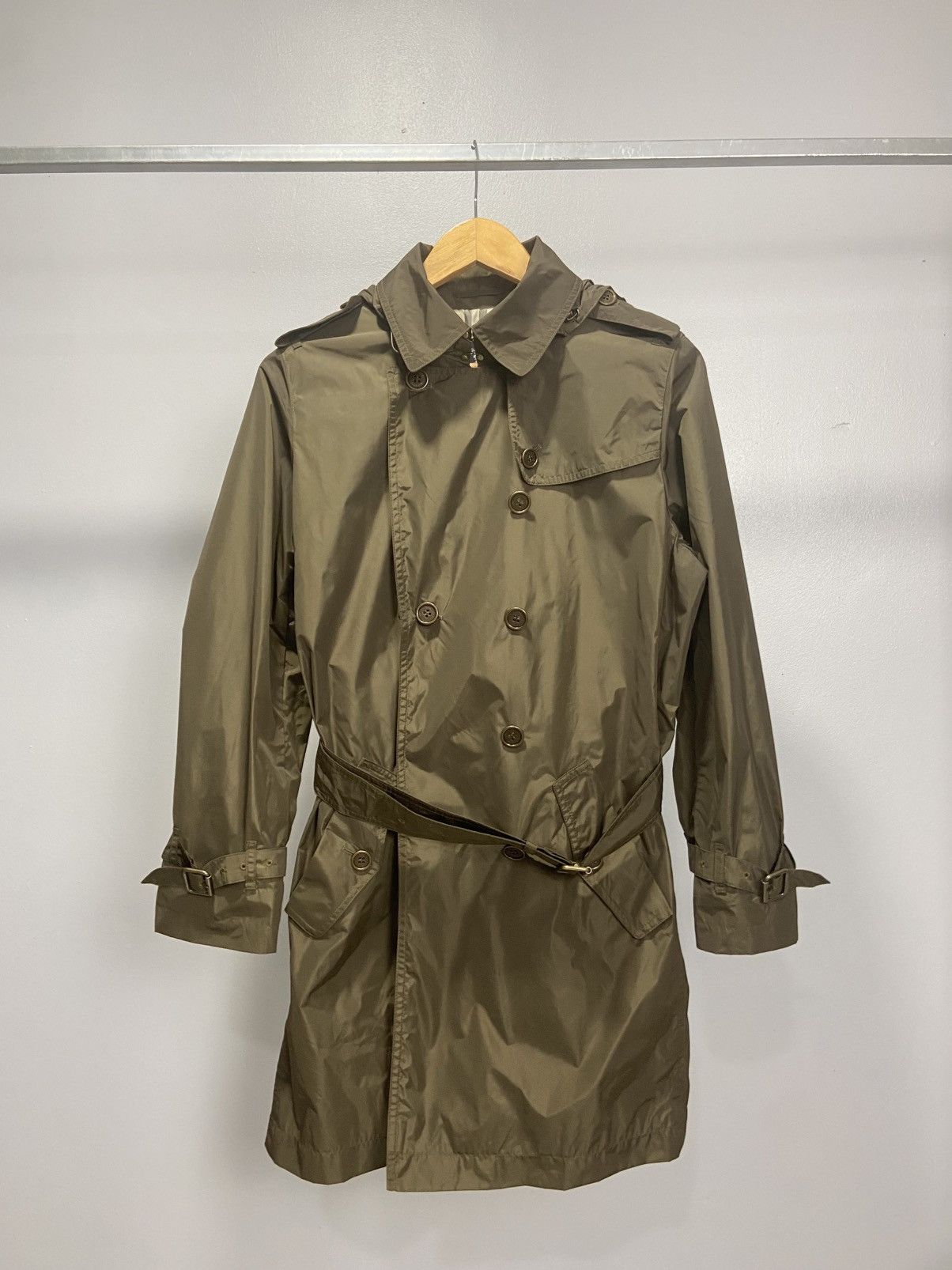 Burberry Burberry Rain Trench Coat Size L / US 10 / IT 46 - 3 Thumbnail