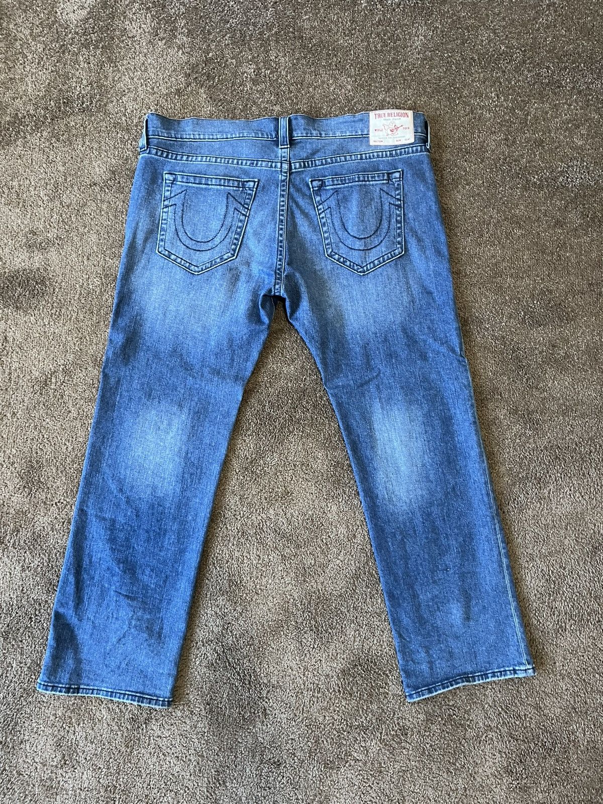 True Religion True Religion Ricky Relaxed Straight Jeans Men’s 42 Size US 42 / EU 58 - 1 Thumbnail