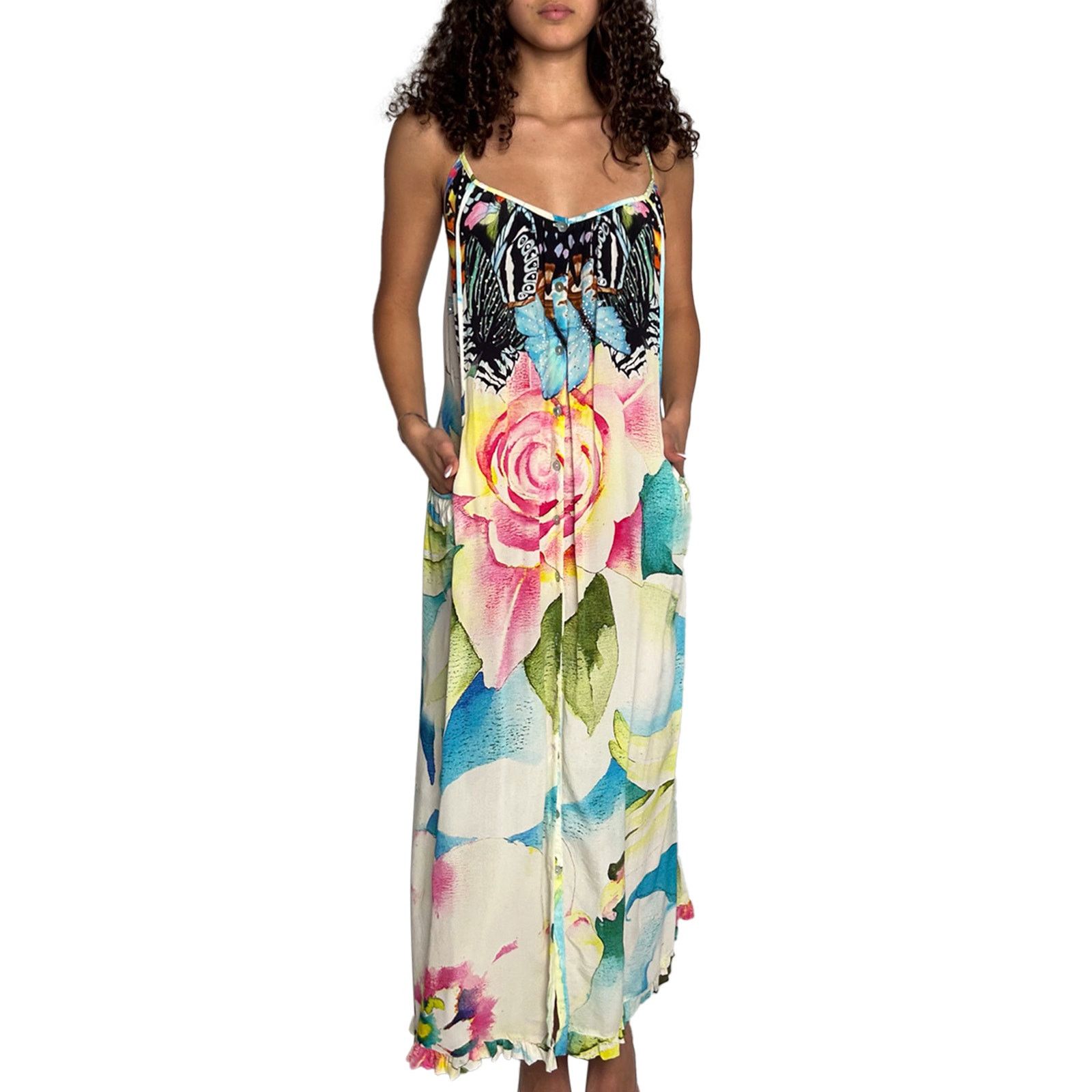 CAMILLA Floral lightweight button dress Size S / US 4 / IT 40 - 1 Thumbnail