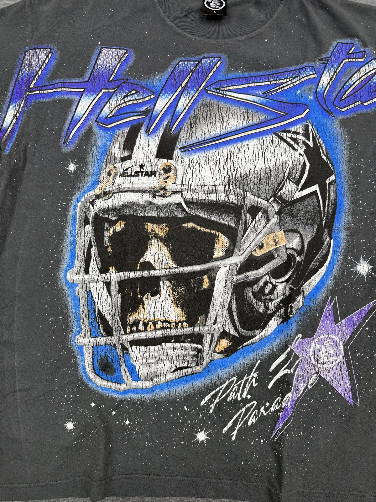 HELLSTAR Hellstar Amerikkkas Team T-Shirt Size US L / EU 52-54 / 3 - 2 Thumbnail