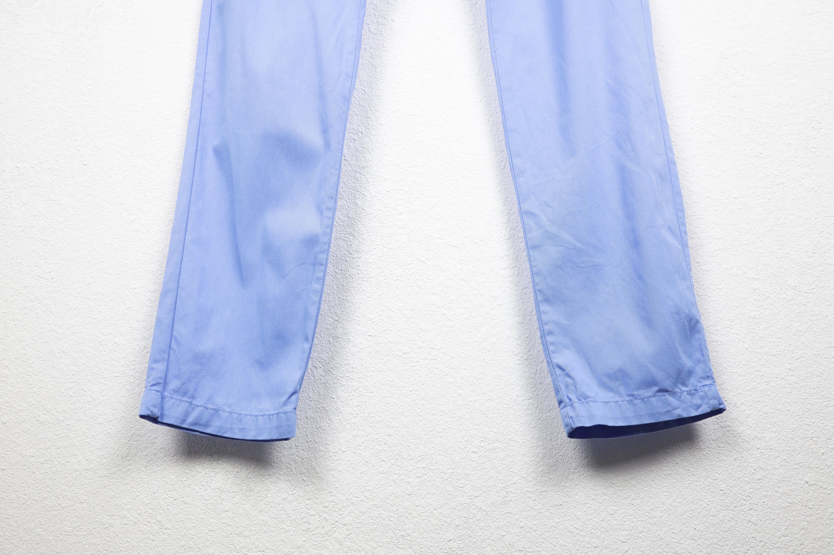 Designer × Life's a Beach × Vilebrequin Les Canebiers Blue Chino Tartane Pants Trousers Size US 31 - 4 Thumbnail