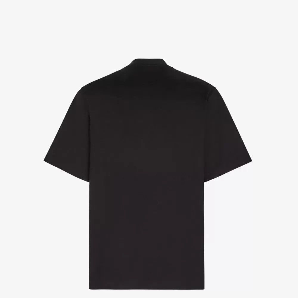 Fendi o1loc1c0824 T-Shirt in Black Size US M / EU 48-50 / 2 - 2 Thumbnail