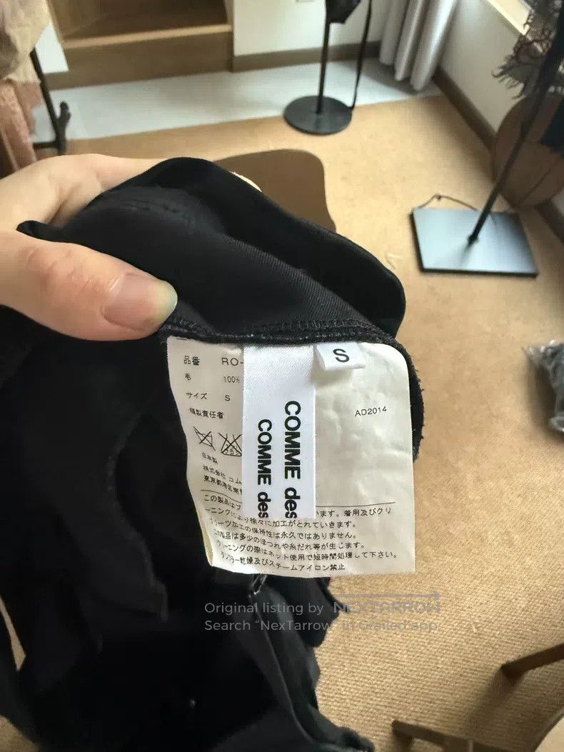 Comme des Garcons Comme des Garcons Black pleated suspender skirt Size S / US 4 / IT 40 - 4 Thumbnail
