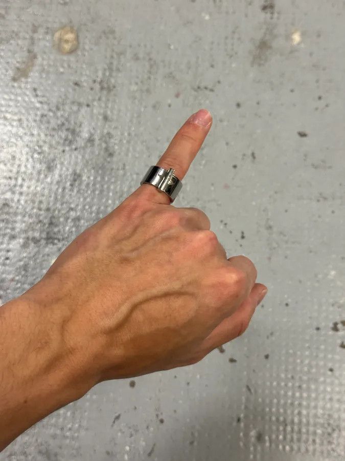 Dolce & Gabbana 2000s Dolce & Gabbana Cross Ring Size ONE SIZE - 2 Thumbnail