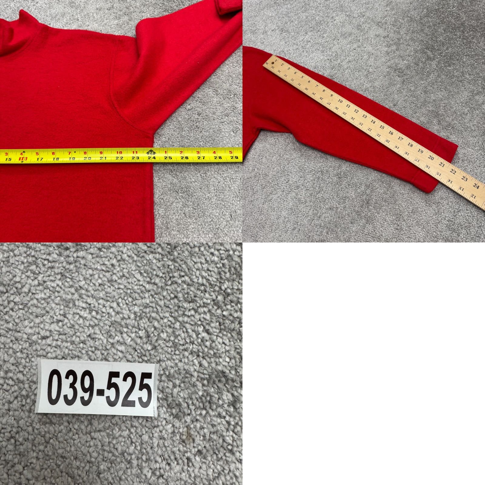 Vintage VINTAGE 90s BFA Classics Missy Mock Neck Pullover Sweater Womens XL Red Size XL / US 12-14 / IT 48-50 - 8 Thumbnail