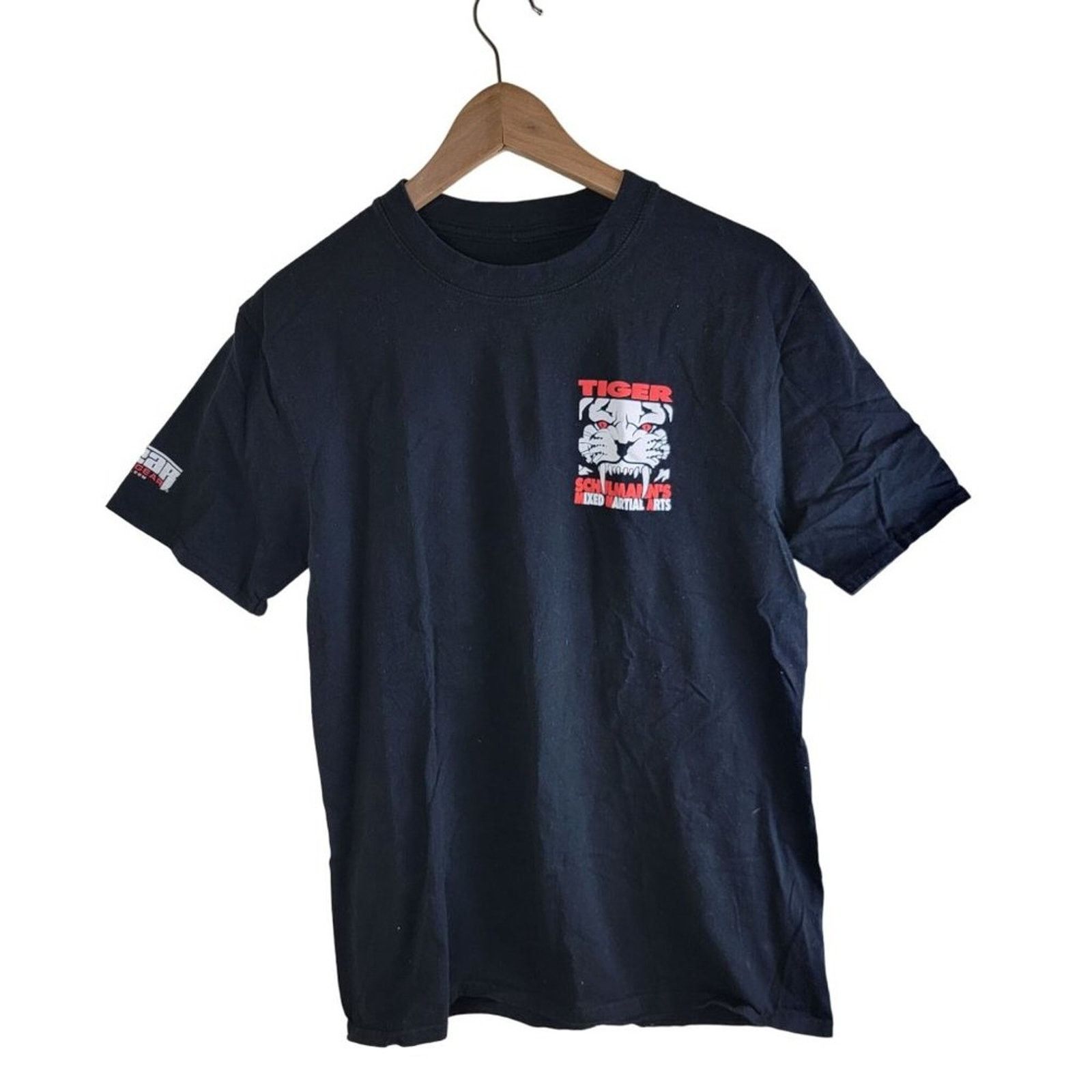 Vintage Schulmann MMA Karate 2013 Manhasset T-Shirt Tiger Graphic Size US M / EU 48-50 / 2 - 2 Thumbnail