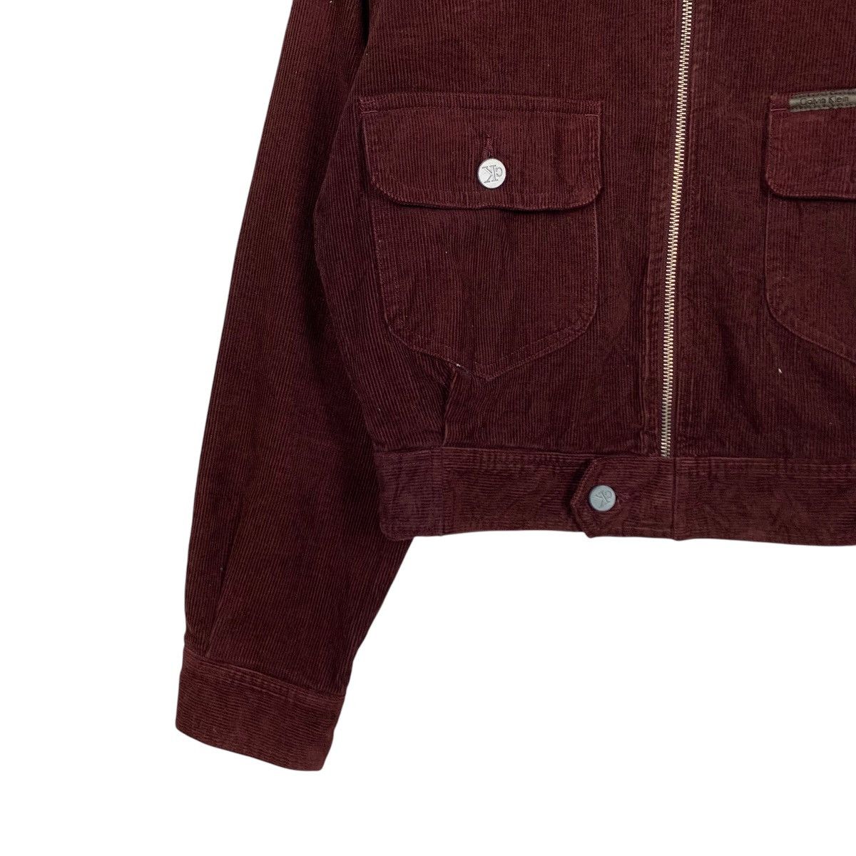 Calvin Klein ☀️CK Jeans corduroy cropped zipper jacket Size US S / EU 44-46 / 1 - 5 Thumbnail