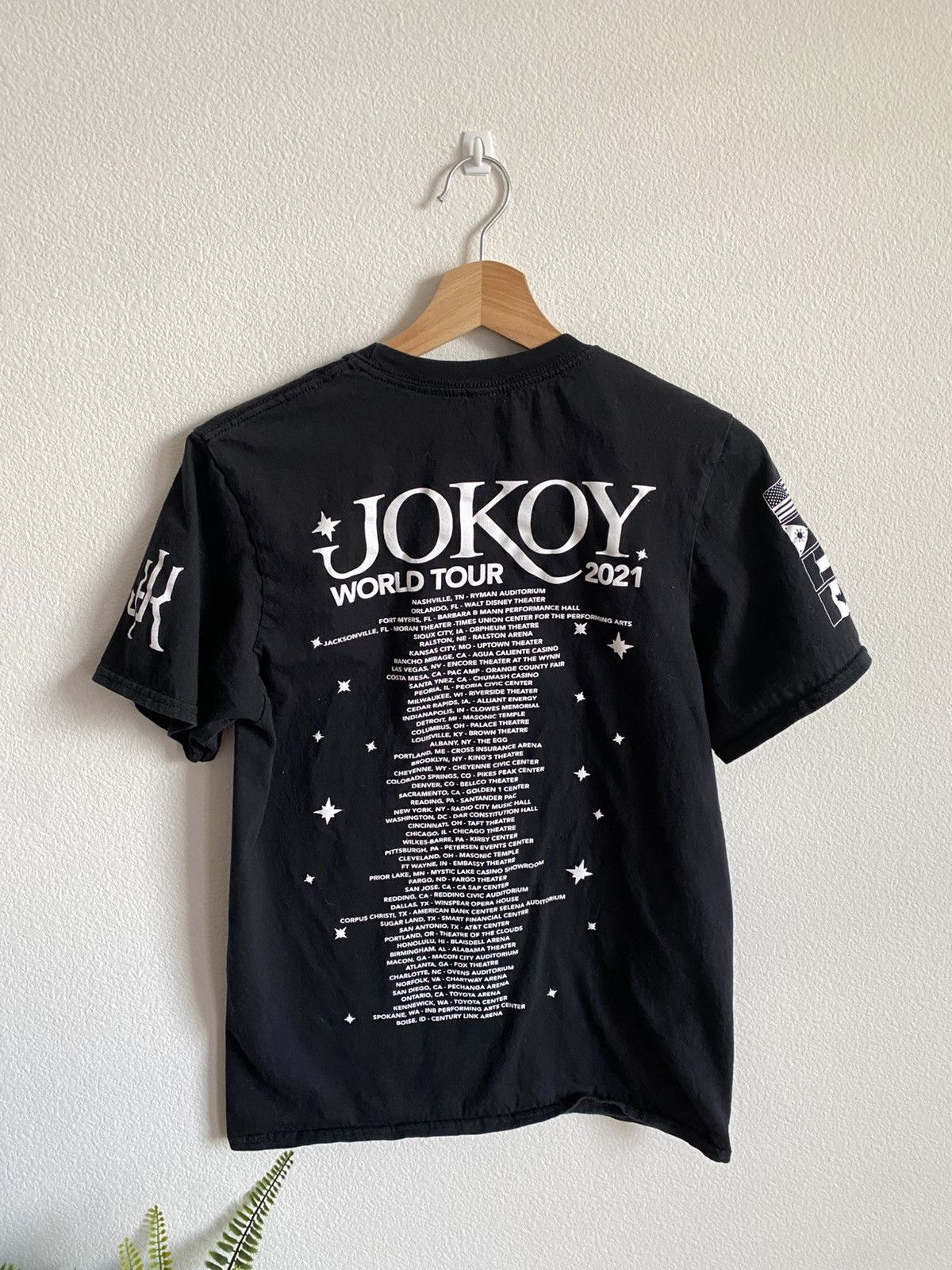 Band Tees Jokoy World Tour Tee Size US S / EU 44-46 / 1 - 1 Thumbnail