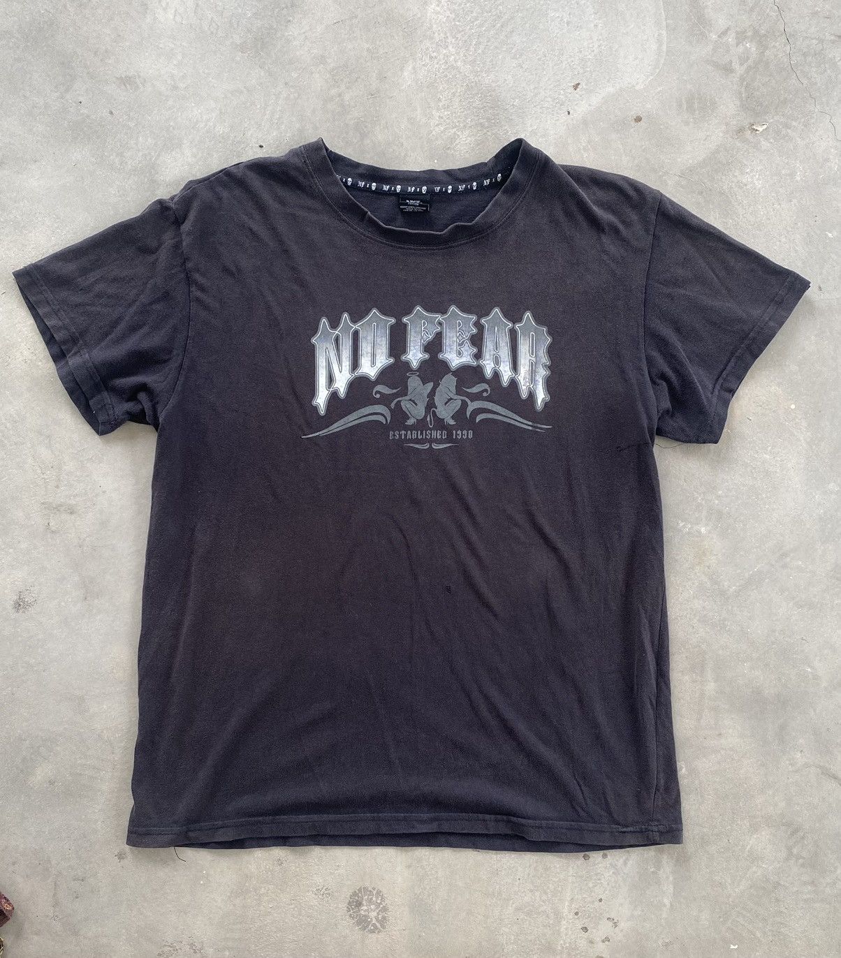 No Fear × Vintage VINTAGE NO FEAR TEE Size US XXL / EU 58 / 5 - 1 Thumbnail