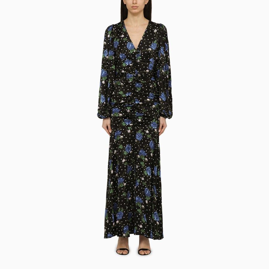 ROTATE o1d2blof0924 Maxi Dress in Multicolor Size S / US 4 / IT 40 - 1 Thumbnail