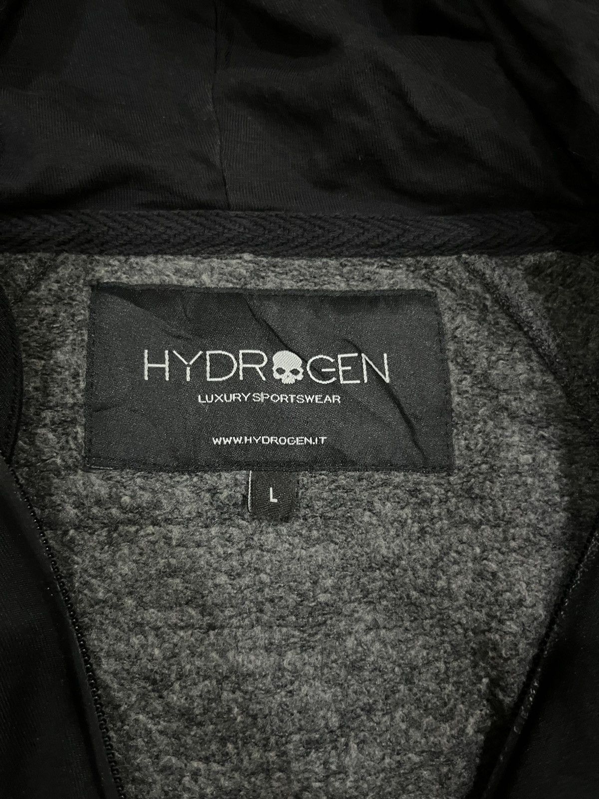 HYDROGEN HYDROGEN ZIPPER HOODIE Size US L / EU 52-54 / 3 - 11 Thumbnail