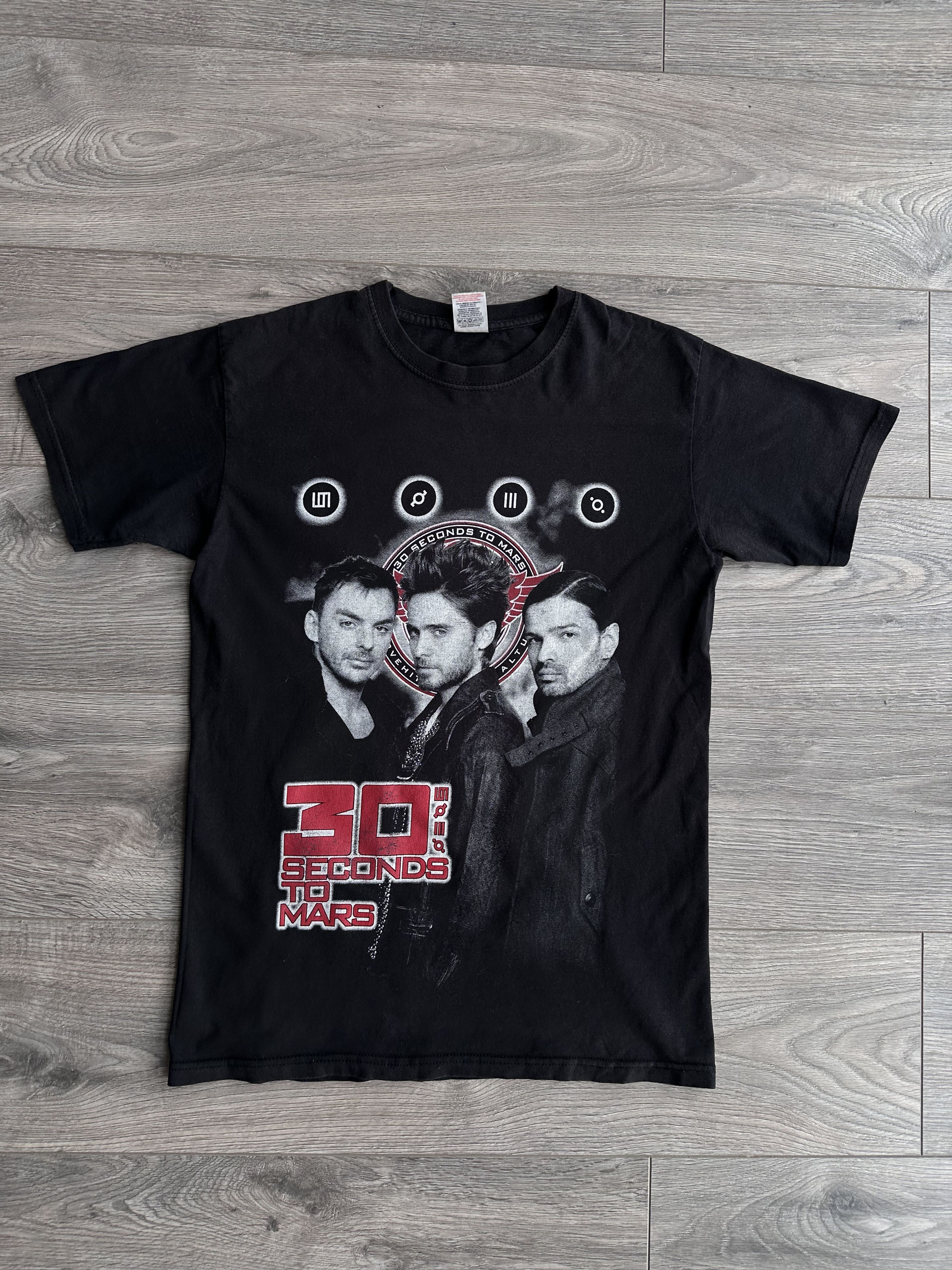 Band Tees × Vintage 30 seconds to mars vintage t shirt Size US S / EU 44-46 / 1 - 1 Thumbnail