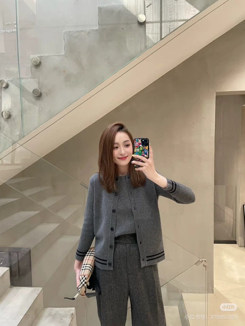 Dior Dior 8-character letter logo gray cashmere cardigan jacket Size XS / US 0-2 / IT 36-38 - 6 Thumbnail