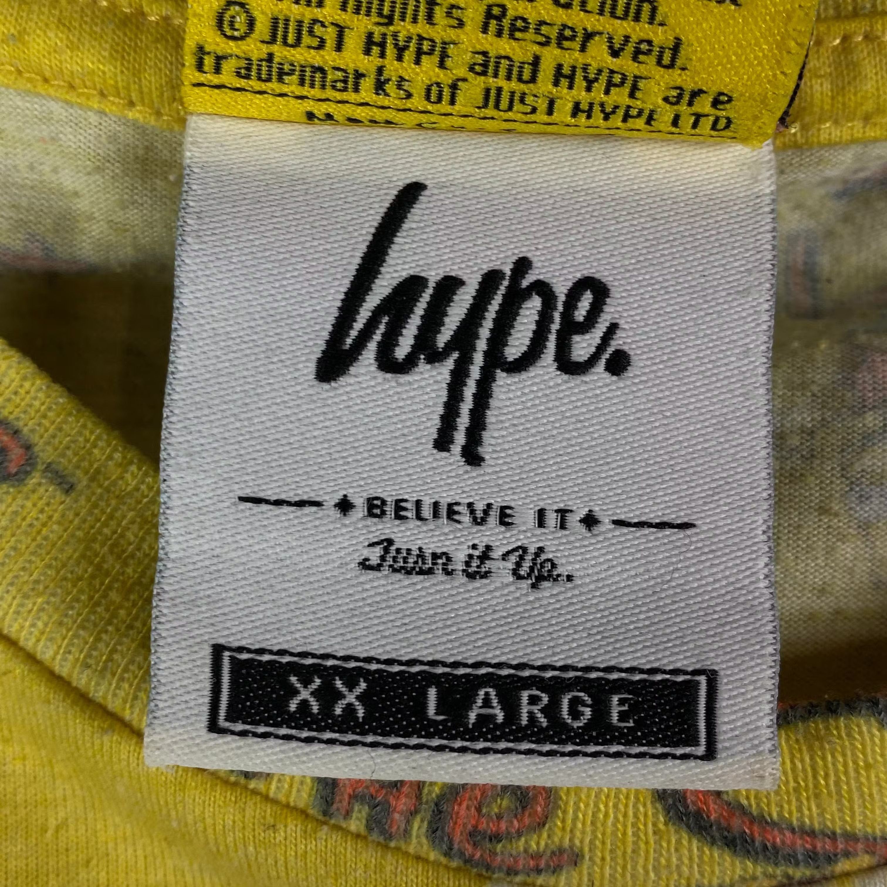 The Simpsons × Vintage Mens Vintage T Shirt Rhe Simpsons Hype Monogram Size XXL Size US XXL / EU 58 / 5 - 5 Thumbnail