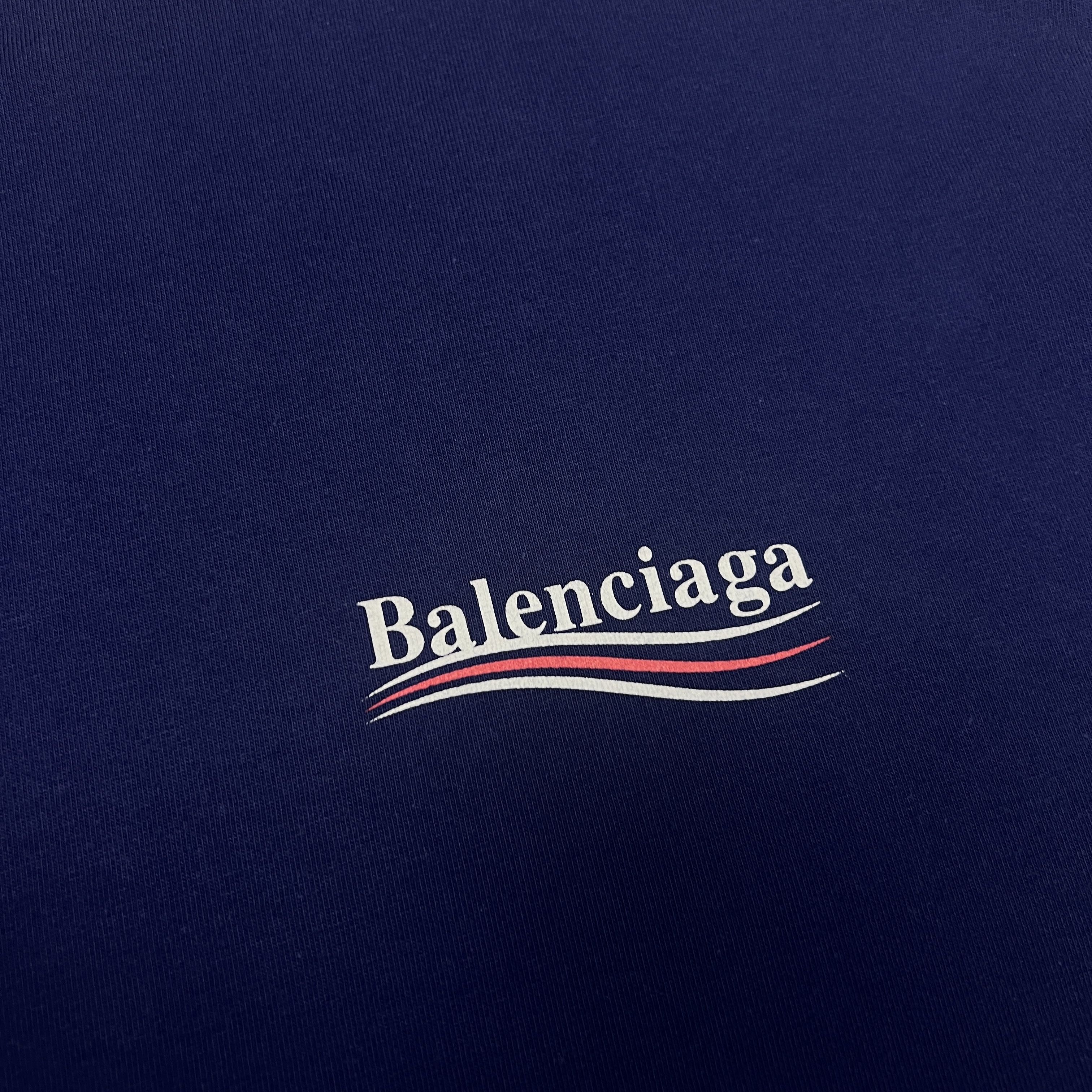Balenciaga Balenciaga Political Campaign Logo T-Shirt Size US L / EU 52-54 / 3 - 3 Thumbnail