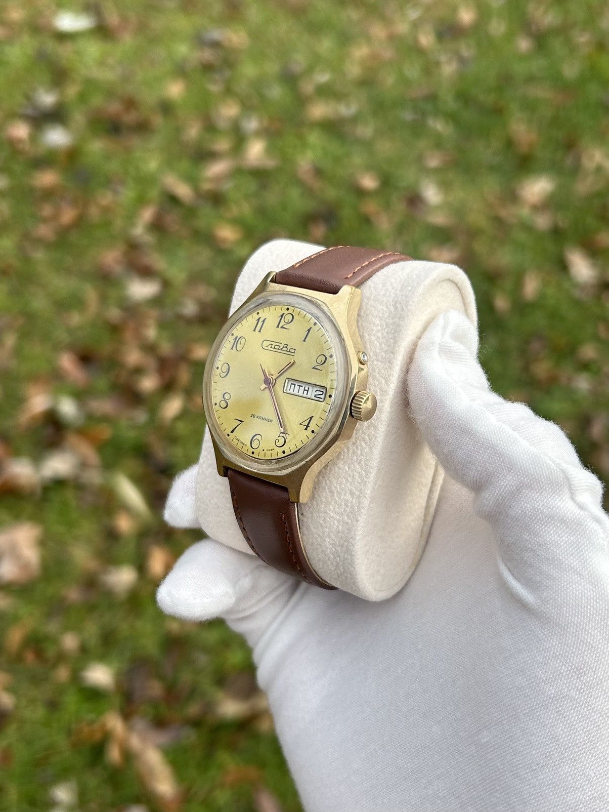 Other Vintage Watch Slava Made In USSR Soviet Mechanical 1980s Size ONE SIZE - 14 Thumbnail