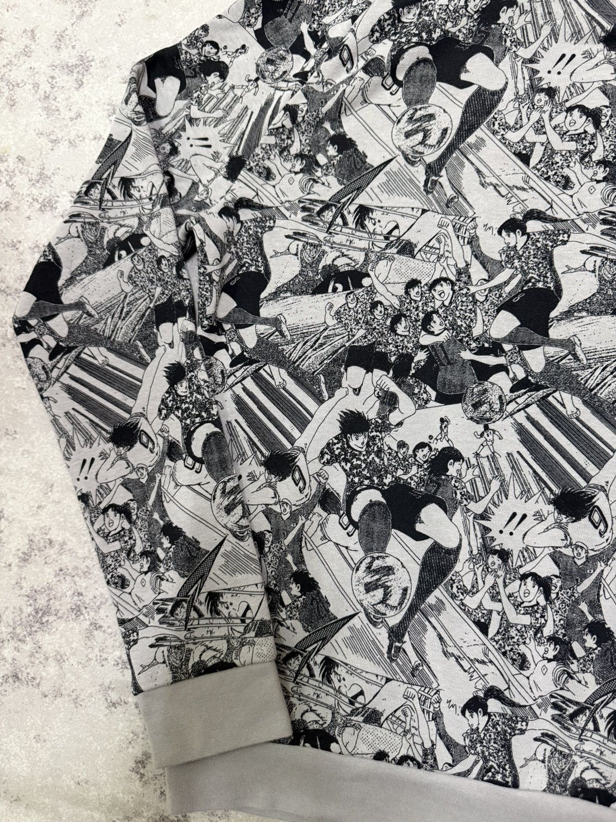 Adidas Adidas X Captain Tsubasa all-over print hoodie pink logo Size US XS / EU 42 / 0 - 17 Thumbnail