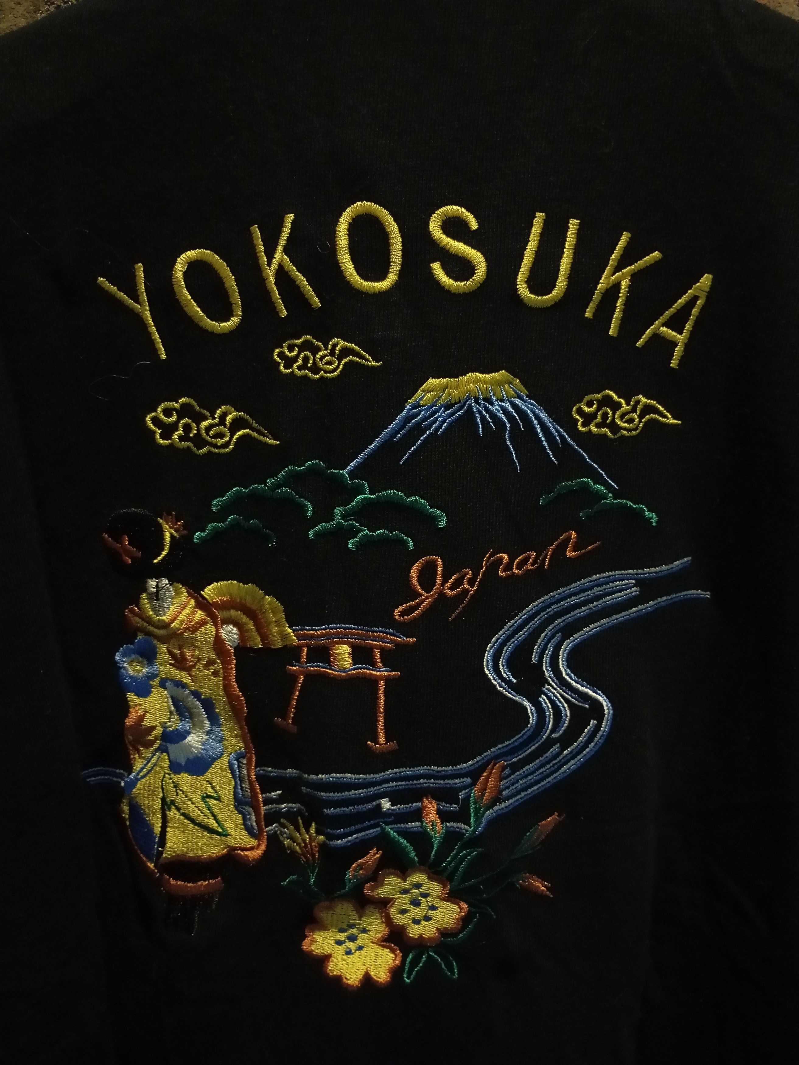 Japanese Brand Embroidered Sweatshirts Sukajan Jacket Size US L / EU 52-54 / 3 - 5 Thumbnail