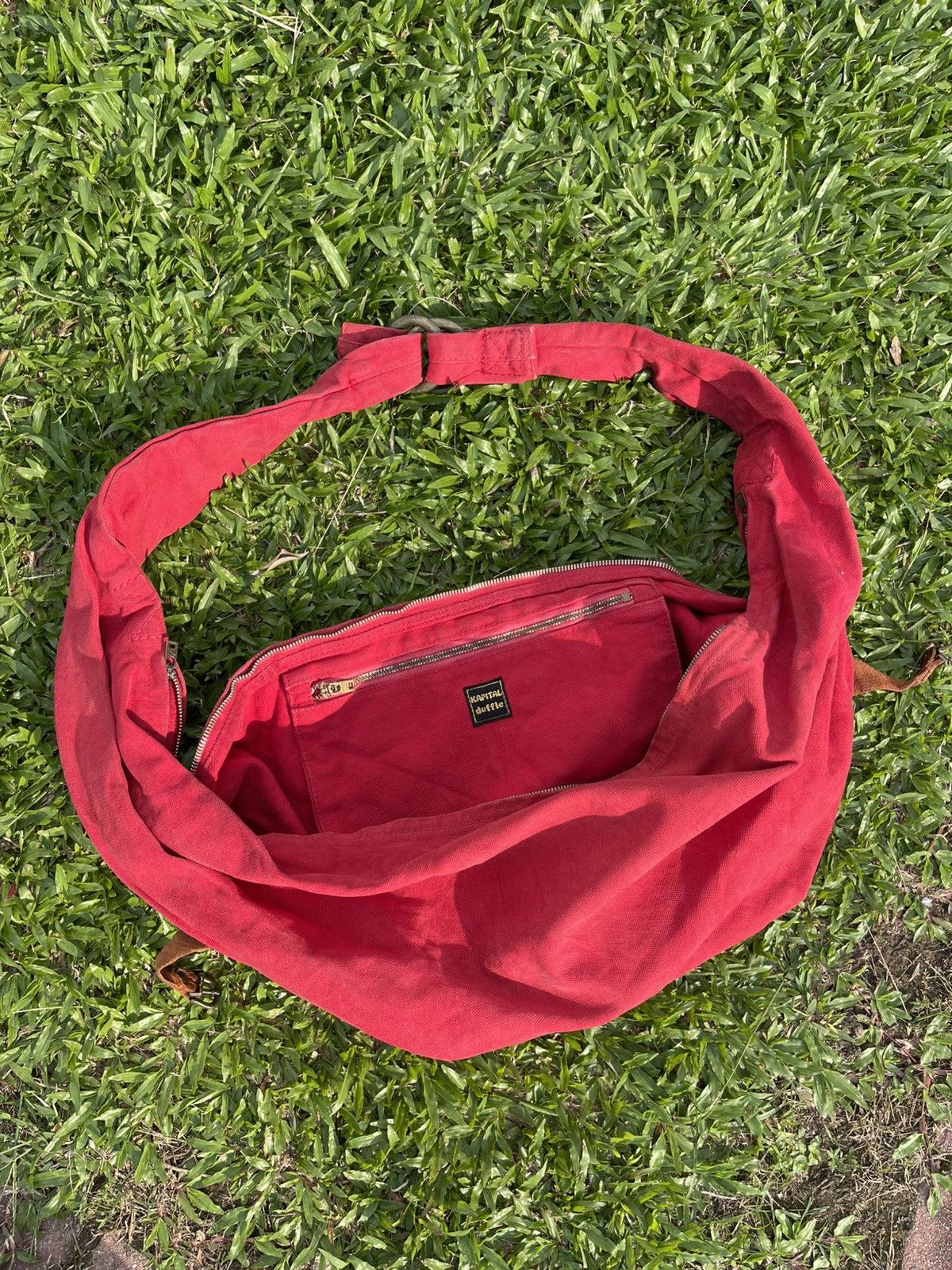 Kapital Kapital Duffle Canvas Bag Size ONE SIZE - 2 Thumbnail
