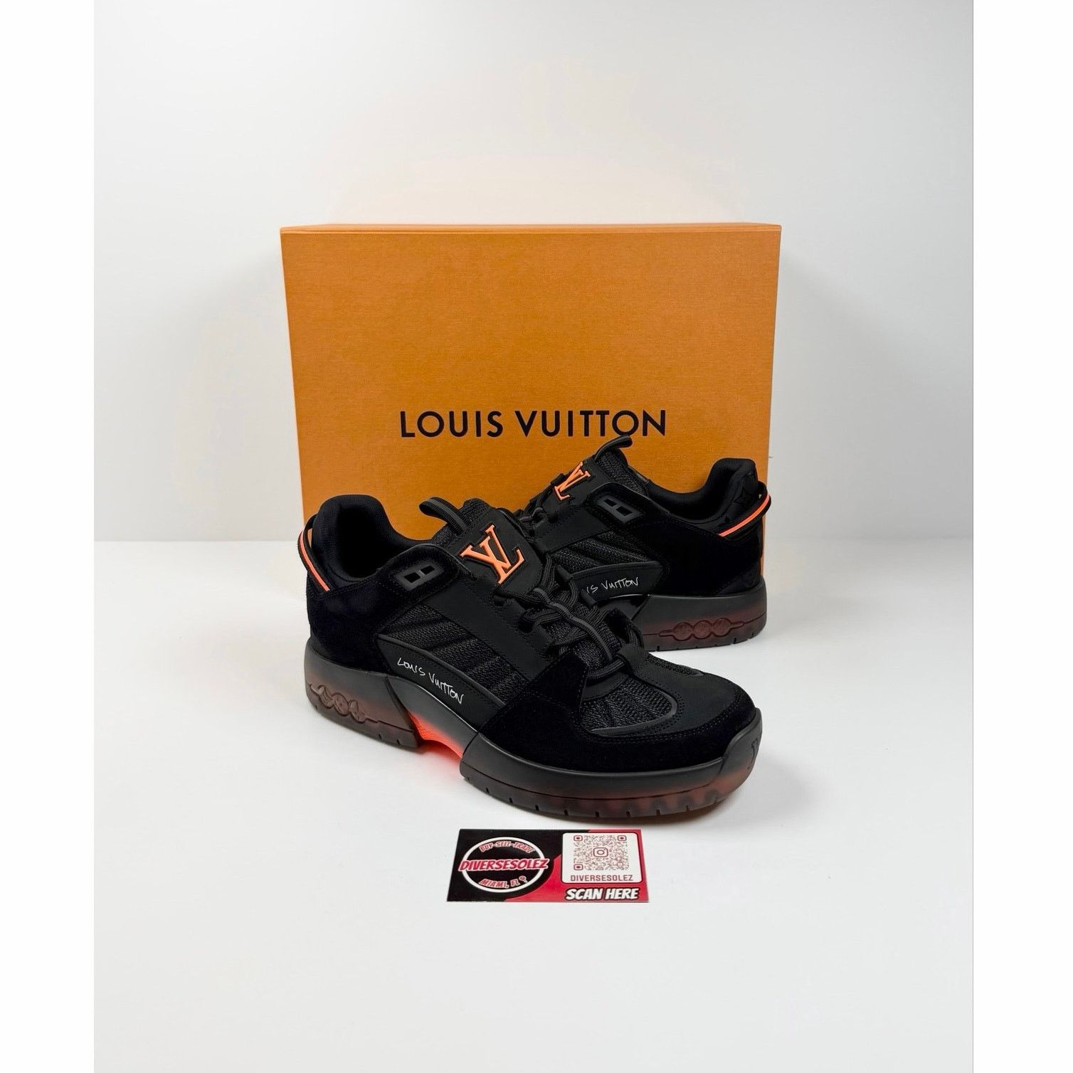 Louis Vuitton Size 7LV/8US - Louis Vuitton x Lucien Clark Sneakers NEW Size US 8 / EU 41 - 1 Thumbnail