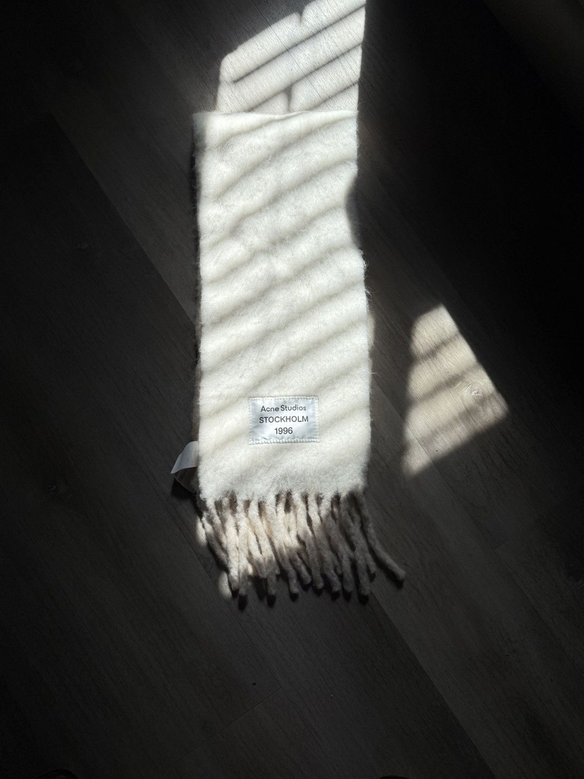 Acne Studios Acne Studios Bicolor Alpaca Scarf Size ONE SIZE - 2 Thumbnail