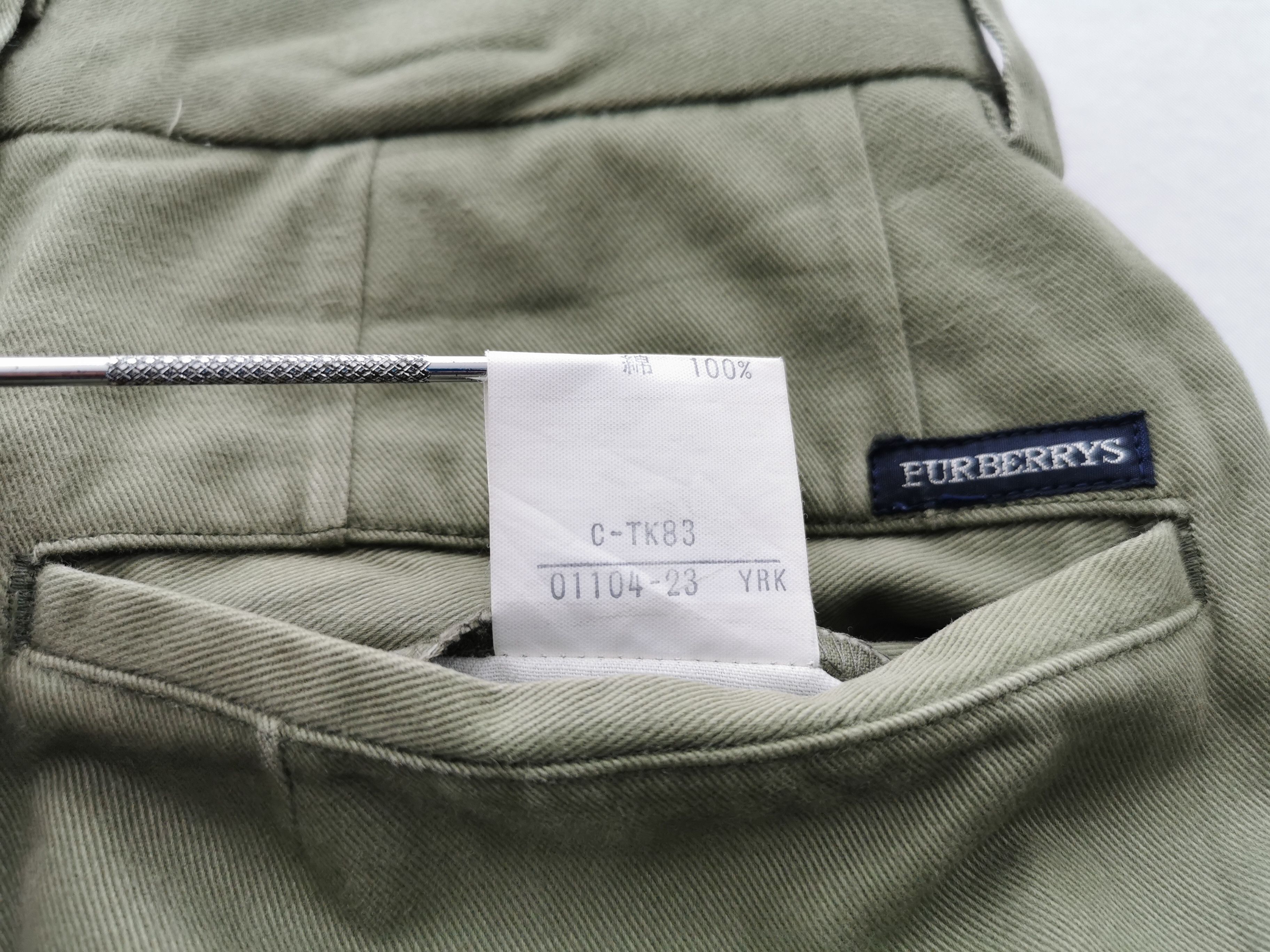 Burberry Vintage Burberry Trouser Pants Made In Japan Size 31 Size US 31 - 11 Thumbnail