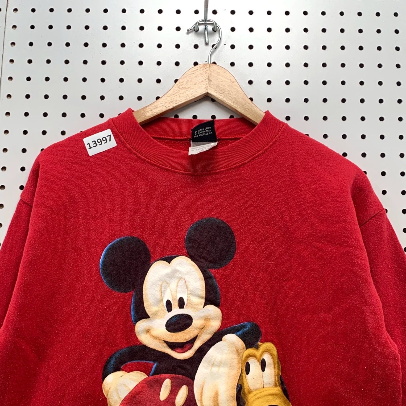 Disney VINTAGE Disney Mickey Sweatshirt Unisex Adults S Red Crewneck 90s Mickey Mouse Palooza? Size US S / EU 44-46 / 1 - 2 Thumbnail