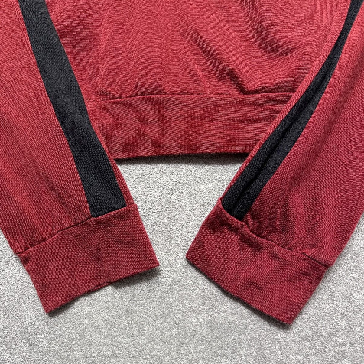 agnes b. agnes b. Side Stripe Viscose - Rayon Cropped Track Jacket Size US S / EU 44-46 / 1 - 10 Thumbnail