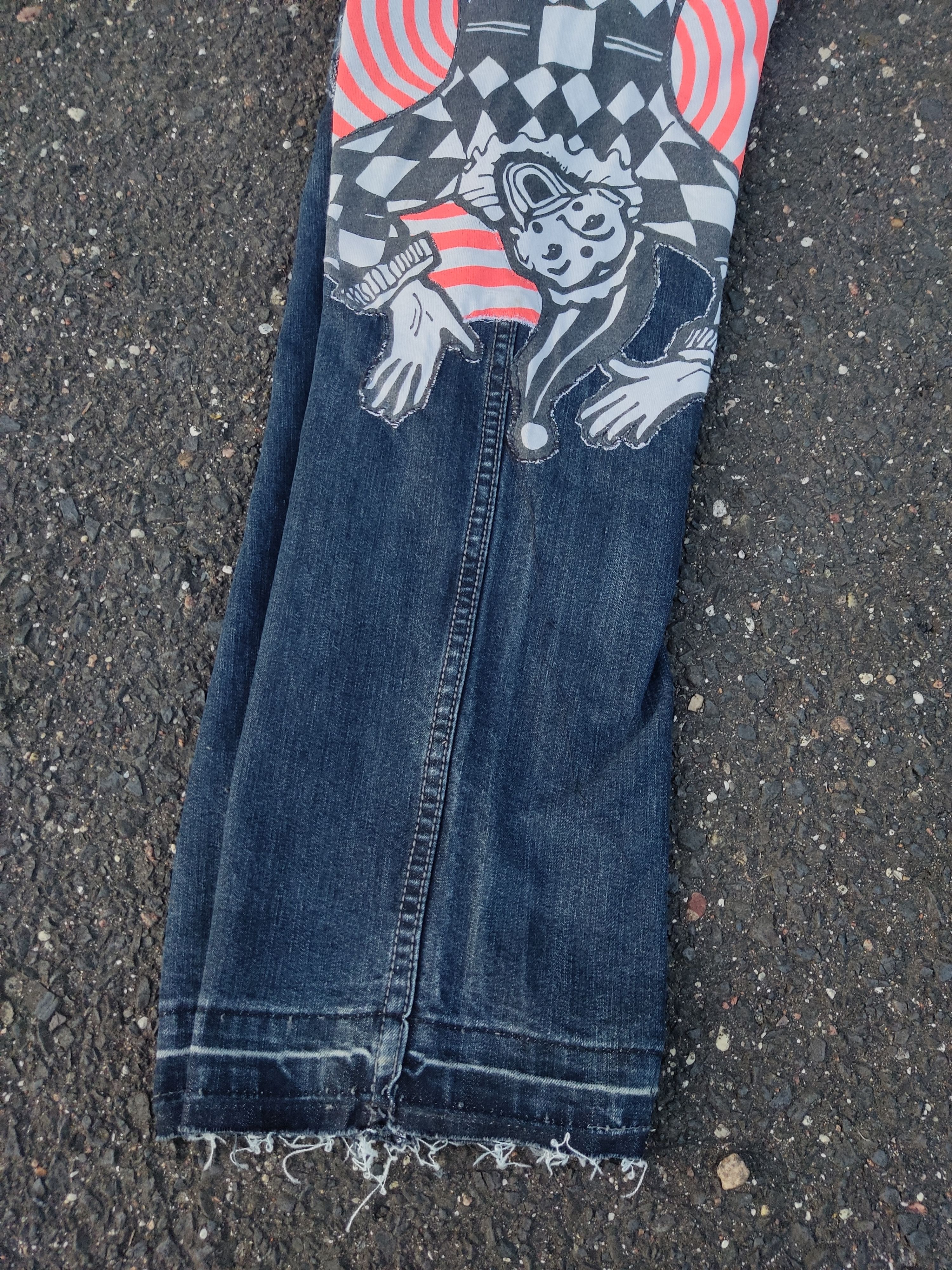 Kapital × Number (N)ine × Vintage Vintage Kapital Inspired Repaired Denim Saschiko Patchwork Size US 34 / EU 50 - 2 Thumbnail