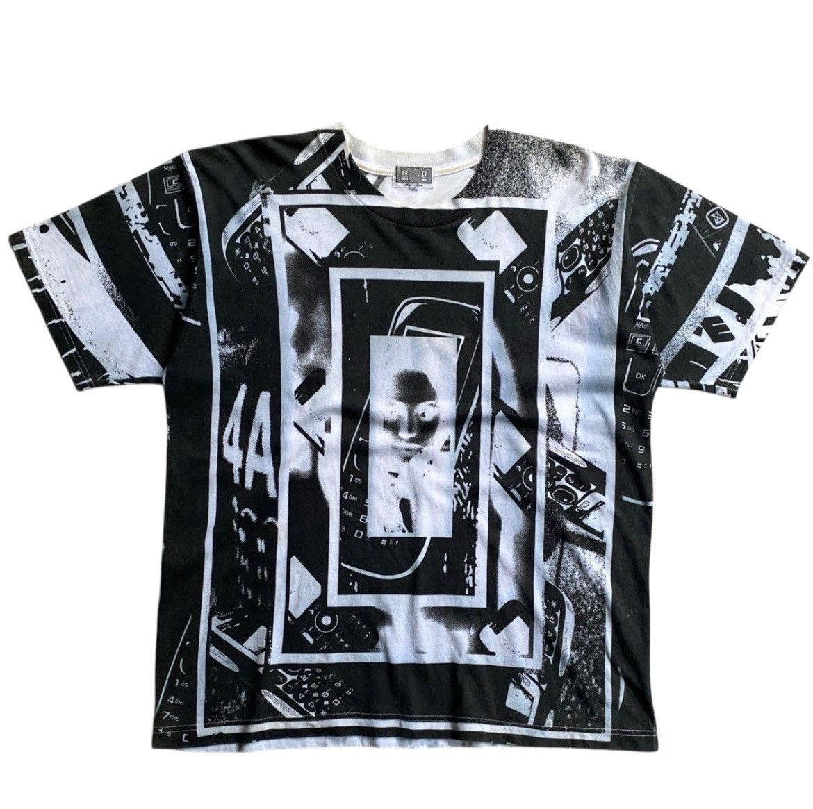 Cav Empt Cave Empt Black Frame 4A T-shirt Size US M / EU 48-50 / 2 - 1 Thumbnail