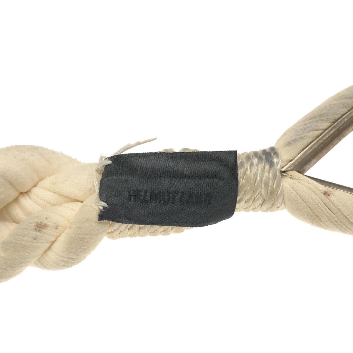 Helmut Lang HELMUT LANG 2005SS Rope Design Belt White One Size Size ONE SIZE - 5 Thumbnail