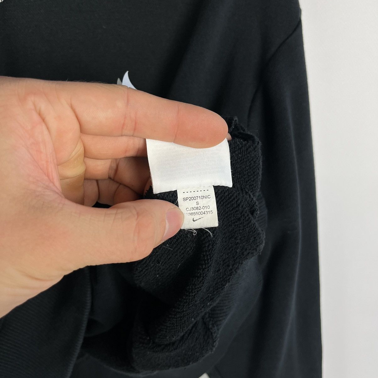 Nike Nike Air Swoosh Crop Top Hoodie Logo Y2K Size S / US 4 / IT 40 - 9 Thumbnail