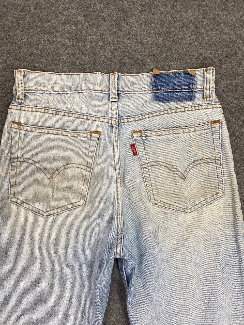 Levi's vintage levis 505 lightwash denim nice design Size US 29 - 3 Thumbnail