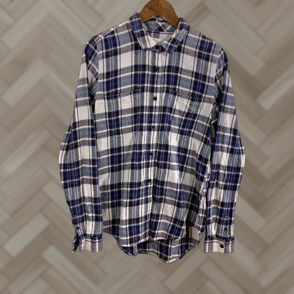 Vans Vans Mens Button-Up Shirt M Plaid Multicolor Off The Wall Casual Travel Workwear 90s Outdoor All Seasons Pockets Long Sleeve Button-Down Collared Size US M / EU 48-50 / 2 - 1 Thumbnail