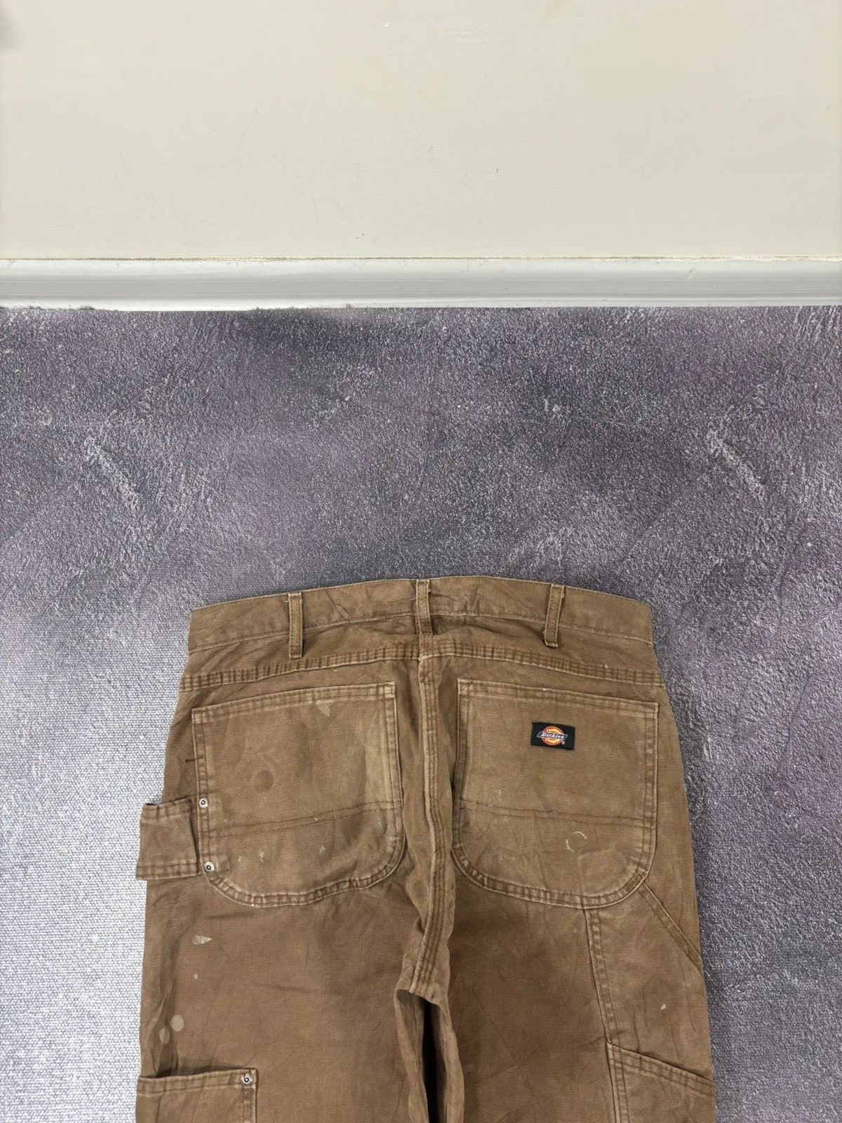 Dickies × Vintage Vintage Dickies Work Brown Y2K Hype Skate Baggy Pants Size US 32 / EU 48 - 5 Thumbnail