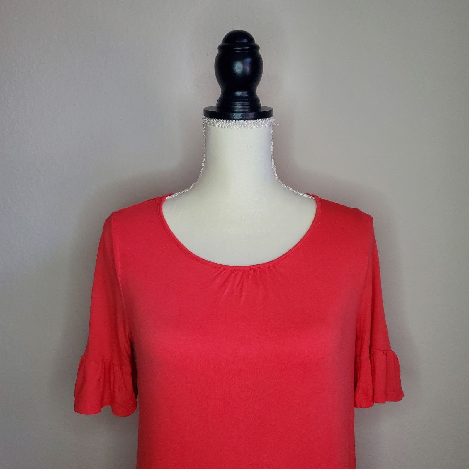 Nordstrom Joe Fresh Orange Blouse Small Size S / US 4 / IT 40 - 5 Thumbnail