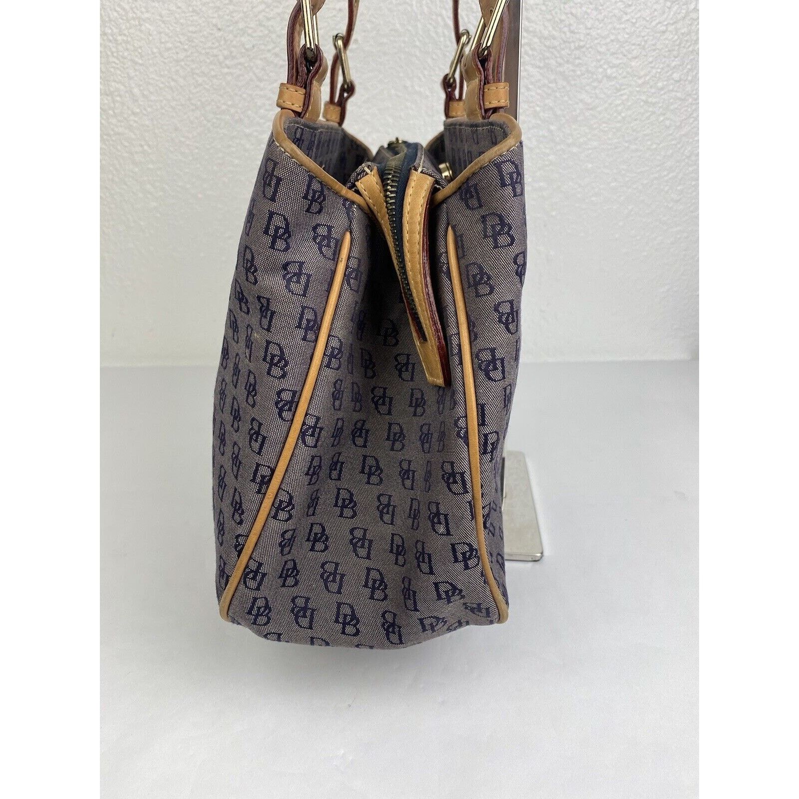 Dooney & Bourke Dooney & Bourke Set Blue Logo Bag ID Holder Sunglasses Pouch Size ONE SIZE - 10 Thumbnail