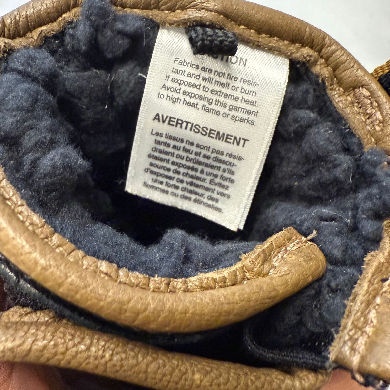 Mountain Hardwear MOUNTAIN HARDWEAR RARE UNISEX SIZE XS GOAT SKIN SNOW GLOVE Size ONE SIZE - 6 Thumbnail