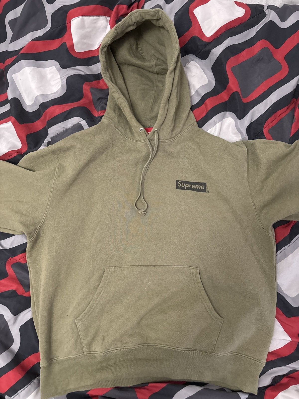 Supreme Supreme Catwoman Hooded Sweatshirt Light Olive FW23 | Grailed