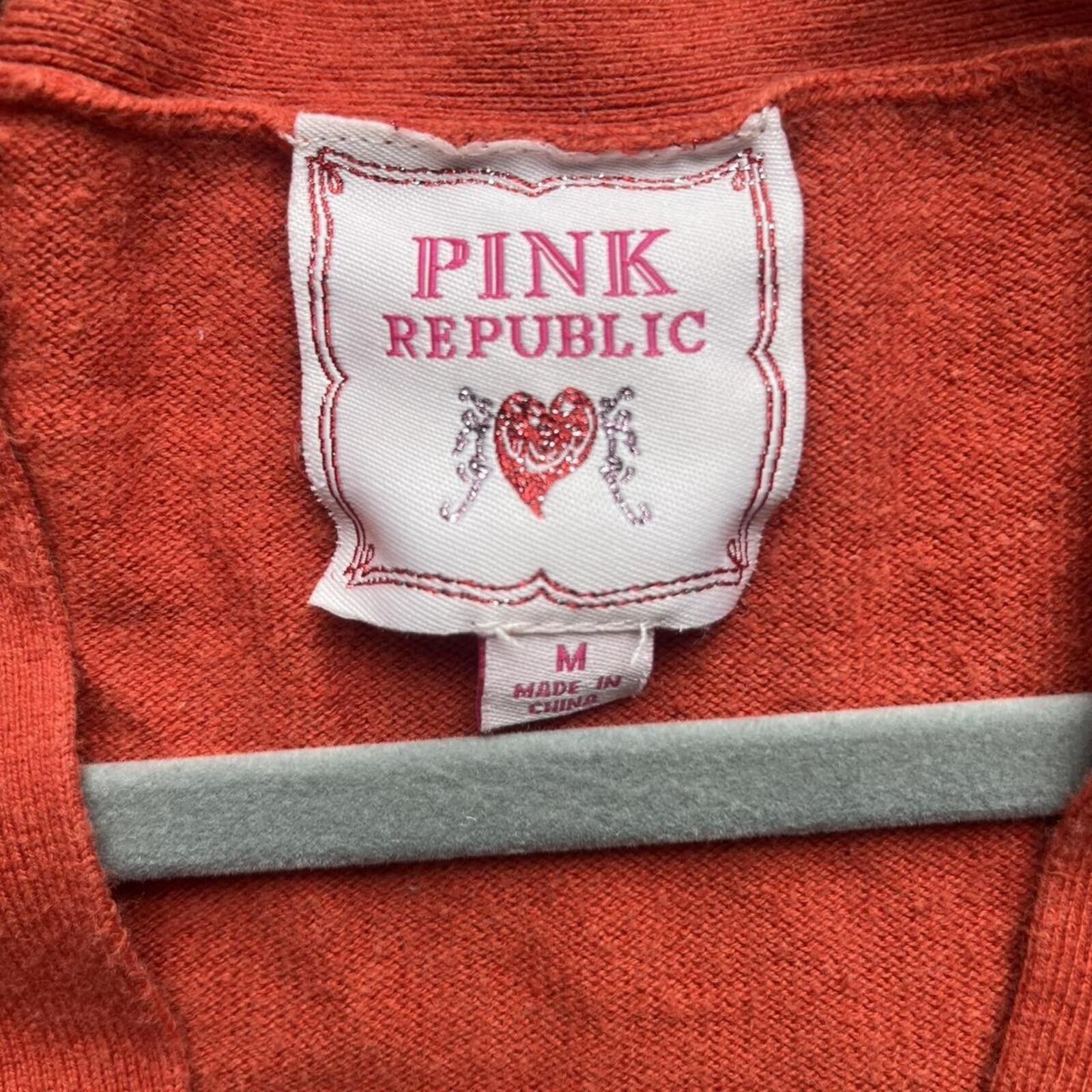 Other Pink Republic Burnt Orange Lightweight Throw Shrug Size M / US 6-8 / IT 42-44 - 4 Thumbnail