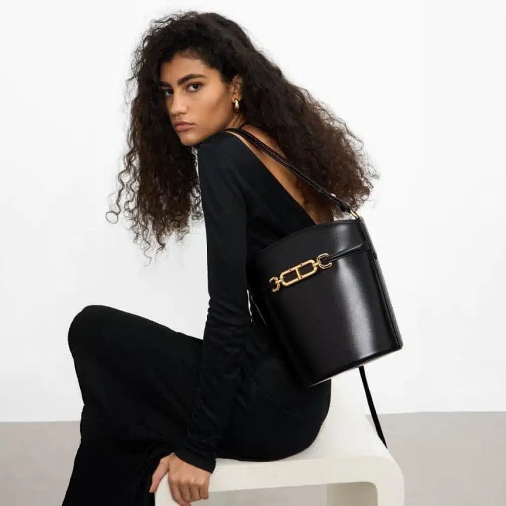 Tom Ford o1loc1c0526 L1802 Size: OS / Medium Bucket Bag in Black Size ONE SIZE - 2 Thumbnail
