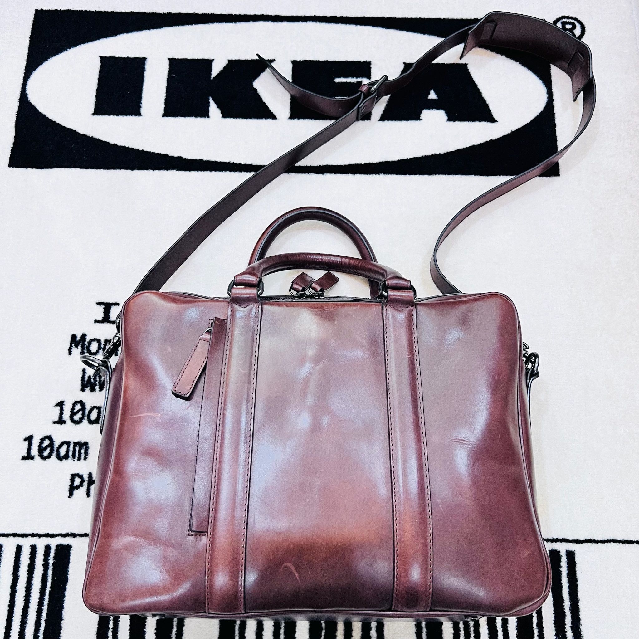 To Boot New York RARE FIND! To Boot New York Leather Briefcase Size ONE SIZE - 1 Thumbnail